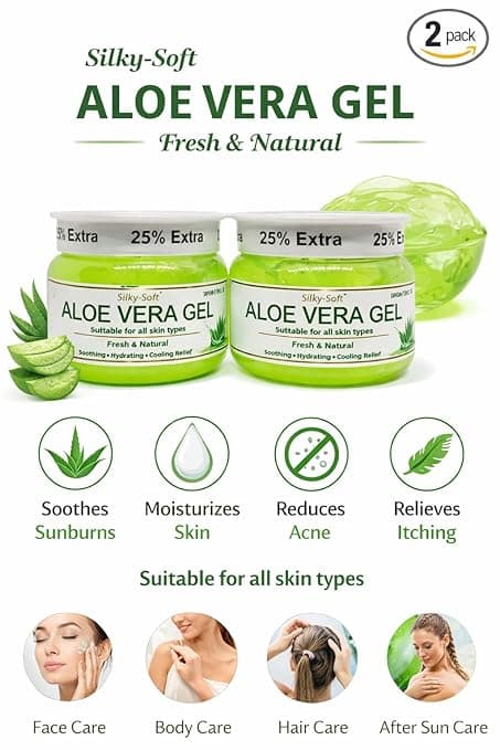 Silky-Soft Aloe Vera Gel With Vitamin E - Image 4