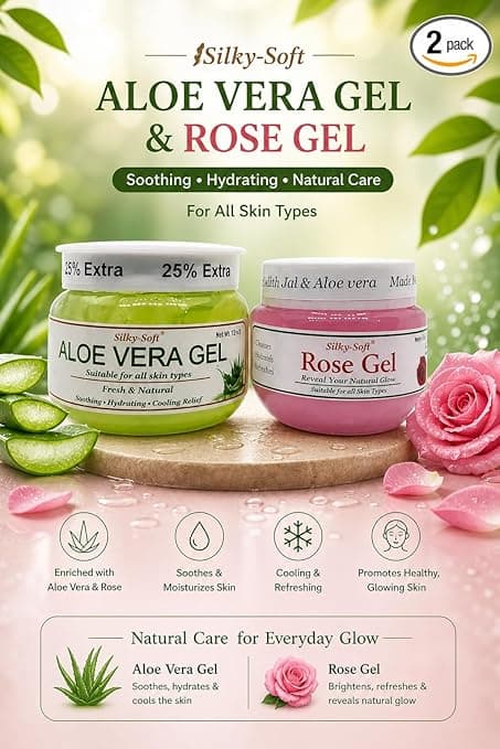 Silky-Soft Rose Gel With Vitamin E - Image 7