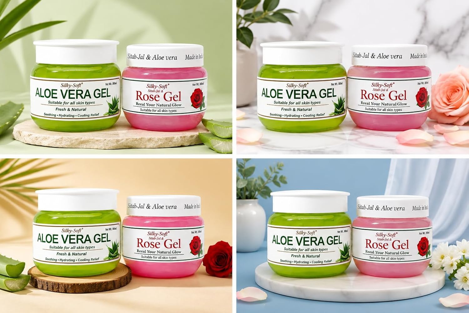Silky-Soft Rose Gel With Vitamin E - Image 2