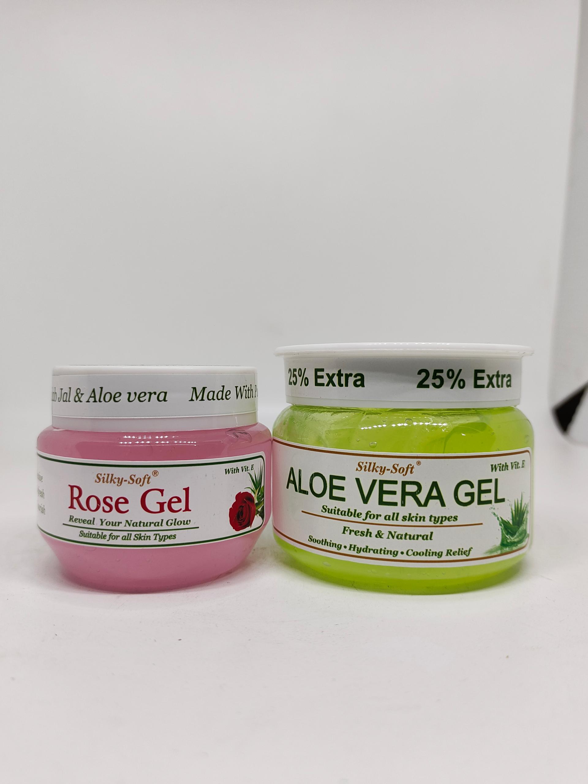 Silky-Soft Rose Gel With Vitamin E